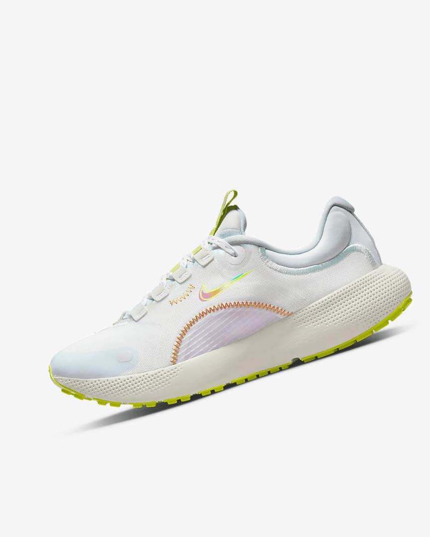 Nike React Escape Run Løpesko Vei Dame Hvite Grønn Multicolor | NO3111