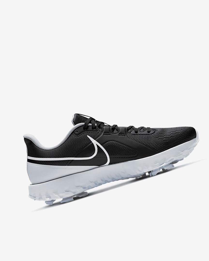 Nike React Infinity Pro Golfsko Dame Svarte Metal Platina Hvite | NO2221