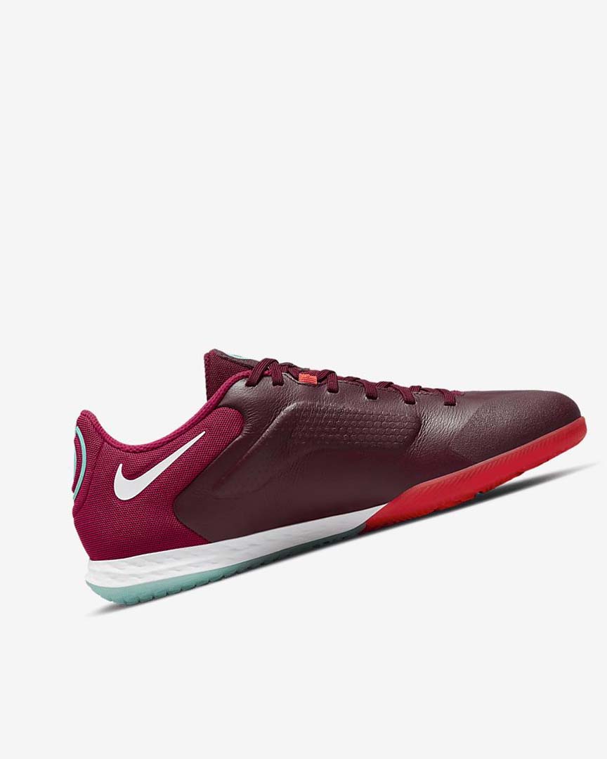 Nike React Tiempo Legend 9 Pro IC Fotballsko Dame Rød Lyse Rød Hvite | NO3109