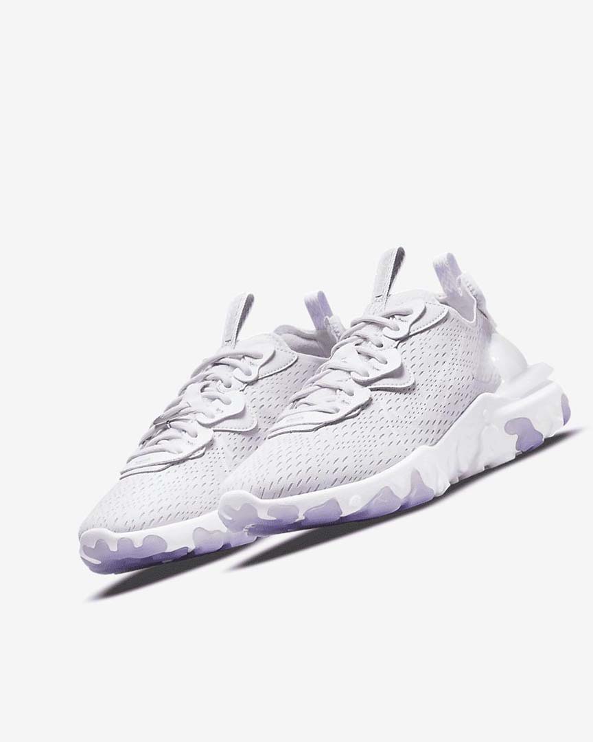 Nike React Vision Løpesko Dame Hvite Lilla | NO2457