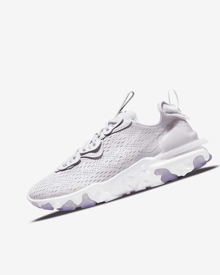 Nike React Vision Løpesko Dame Hvite Lilla | NO2457