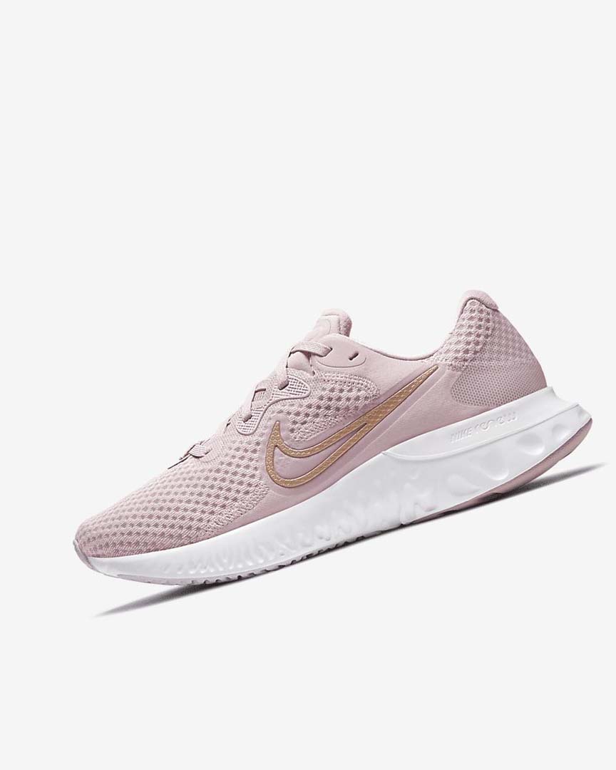 Nike Renew Run 2 Løpesko Vei Dame Lyse Lilla Hvite Metal Rød Brune | NO2681