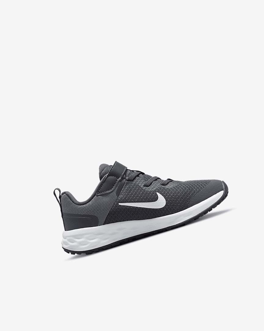 Nike Revolution 6 Løpesko Jente Grå Grå Hvite | NO4813