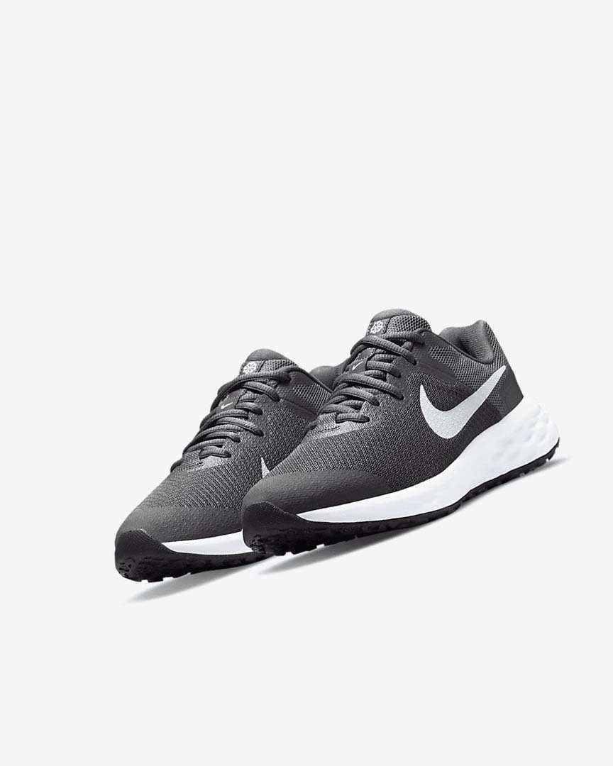 Nike Revolution 6 Løpesko Vei Gutt Grå Grå Hvite | NO2917