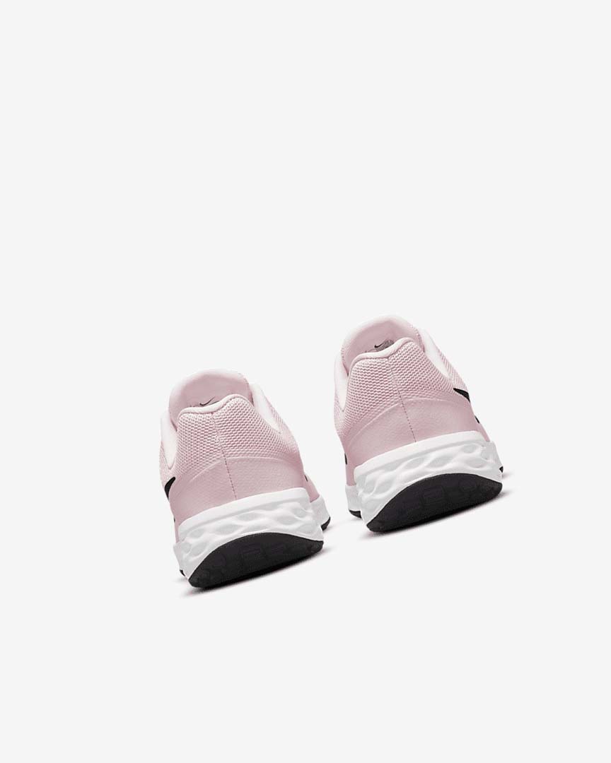 Nike Revolution 6 Løpesko Vei Jente Rosa Svarte | NO2672