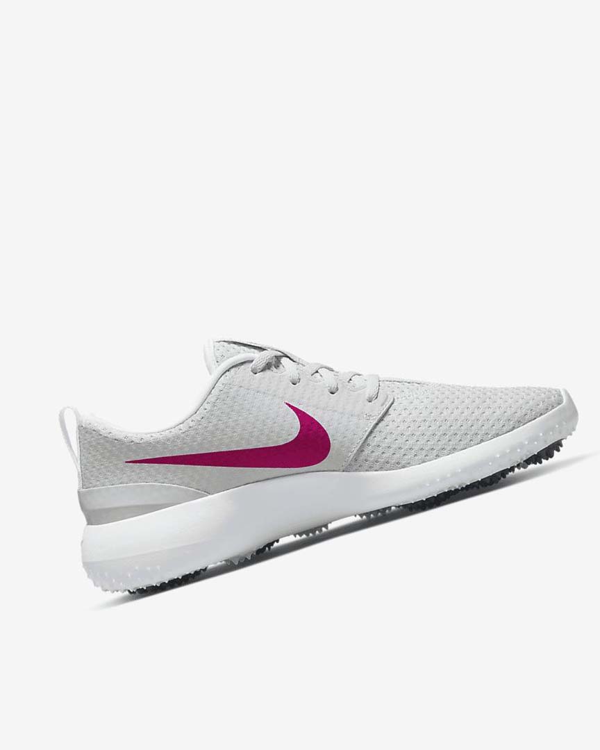 Nike Roshe G Golfsko Dame Hvite Svarte Rosa | NO2550