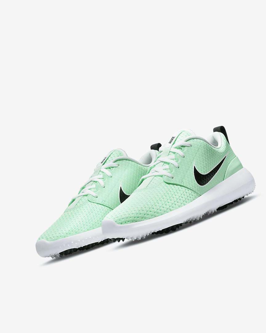 Nike Roshe G Golfsko Dame Mint Hvite Svarte | NO2317