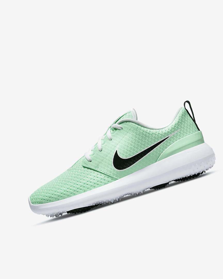 Nike Roshe G Golfsko Dame Mint Hvite Svarte | NO2317