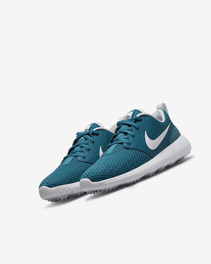 Nike Roshe G Jr. Golfsko Gutt Svarte Hvite | NO4723