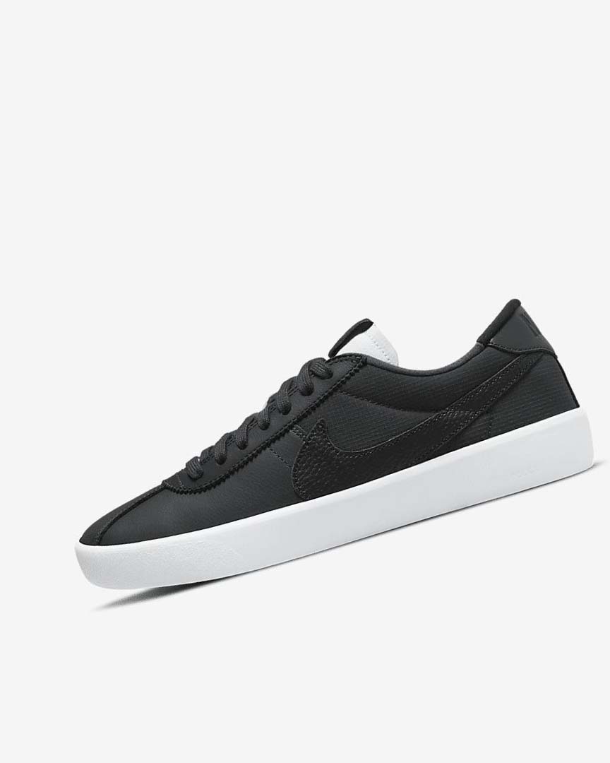 Nike SB Bruin React Skatesko Dame Mørke Grå Mørke Grå Hvite Svarte | NO2214