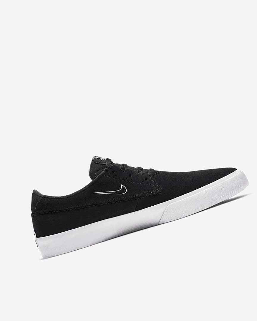 Nike SB Shane Skatesko Dame Svarte Svarte Hvite | NO2992