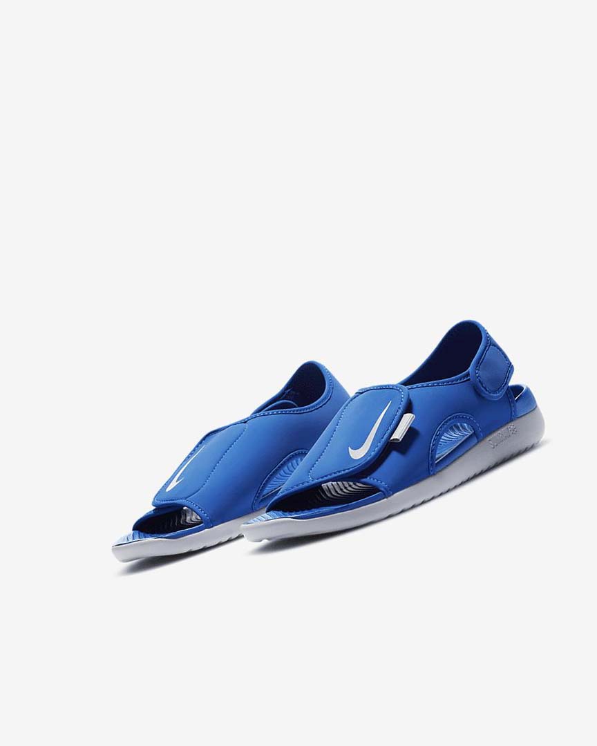 Nike Sunray Adjust 5 V2 Sandaler Gutt Kongeblå Grå | NO2244