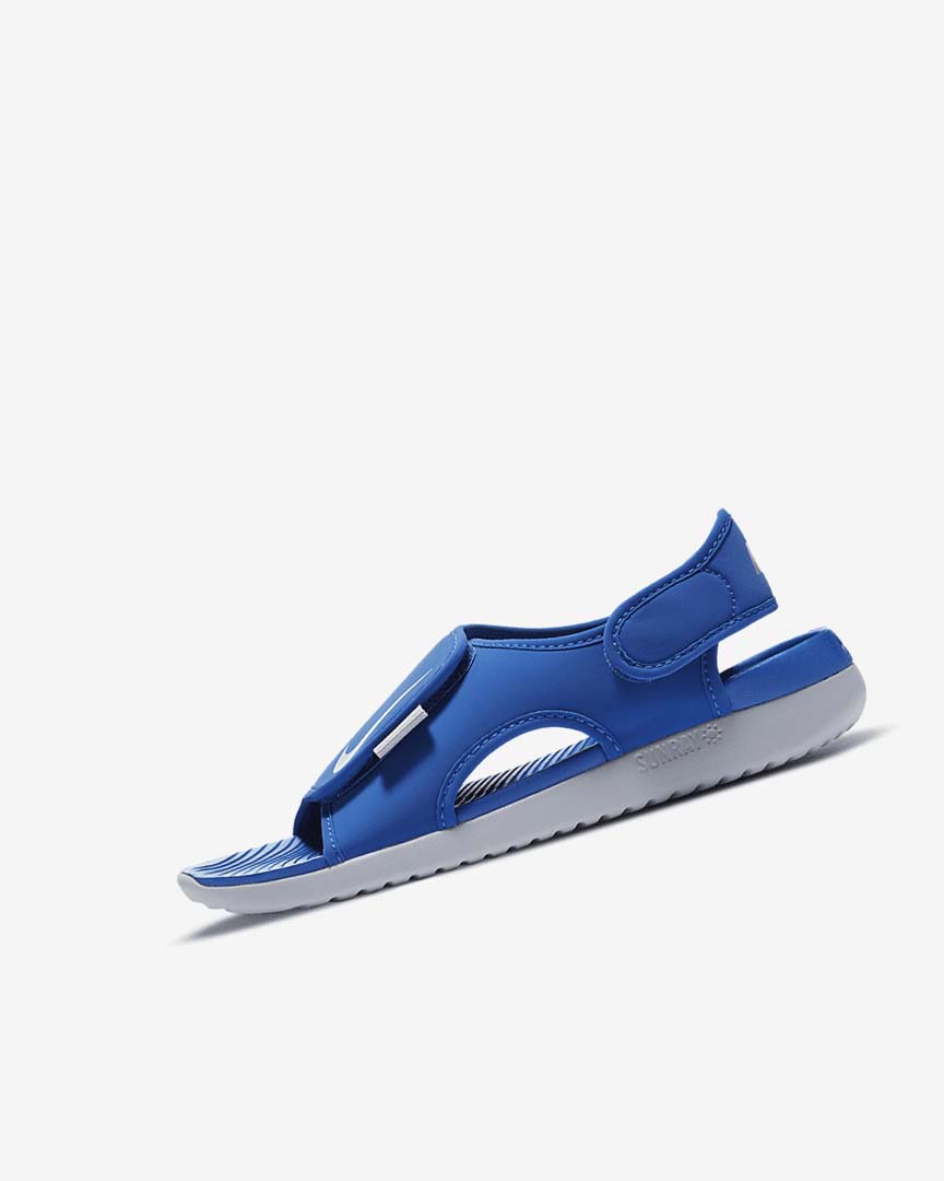 Nike Sunray Adjust 5 V2 Sandaler Jente Kongeblå Grå | NO4637