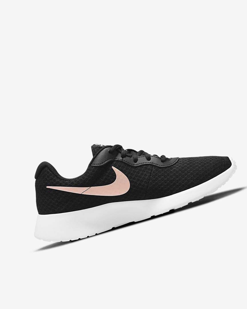 Nike Tanjun Joggesko Dame Svarte Hvite Metal Rød Brune | NO2965