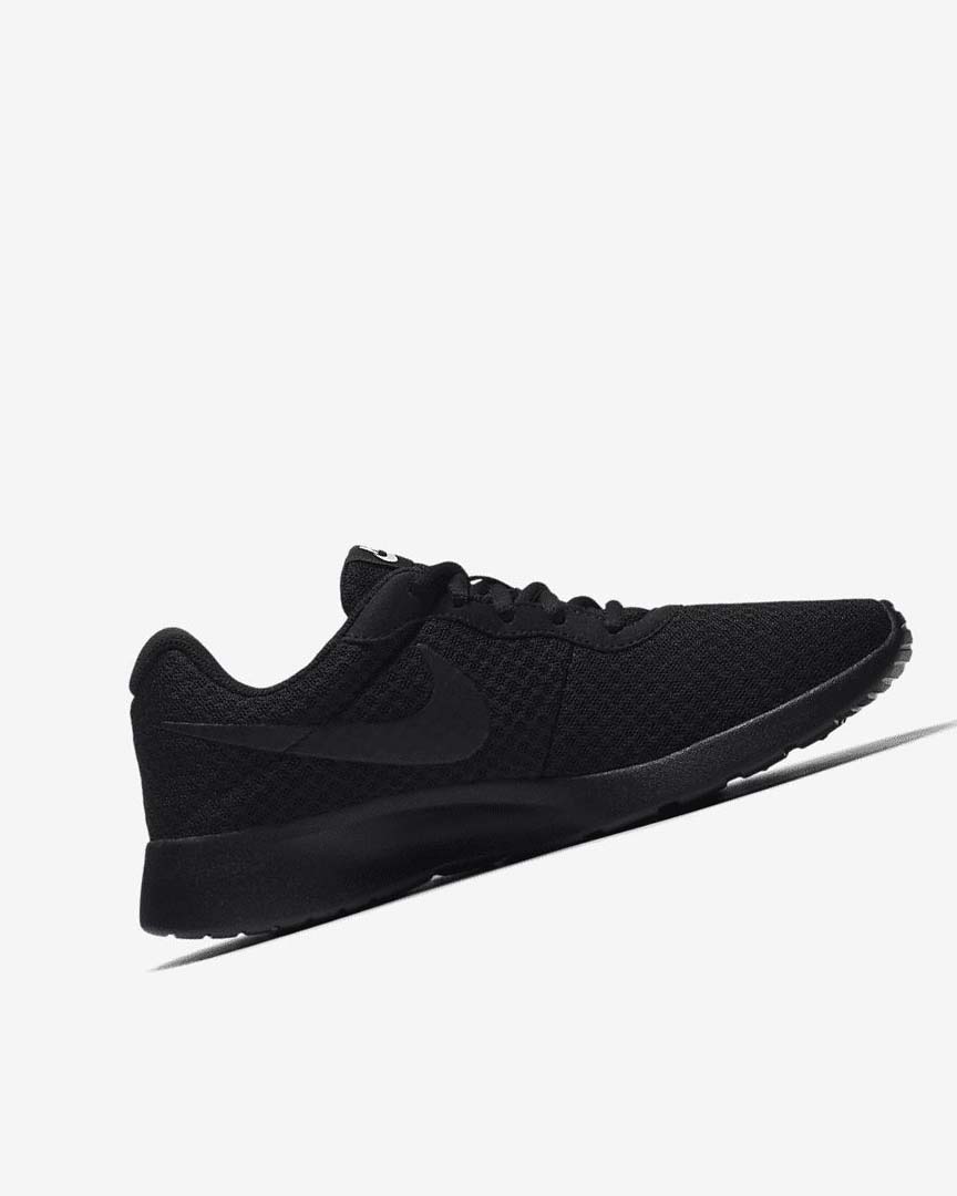 Nike Tanjun Joggesko Dame Svarte Hvite Svarte | NO2314