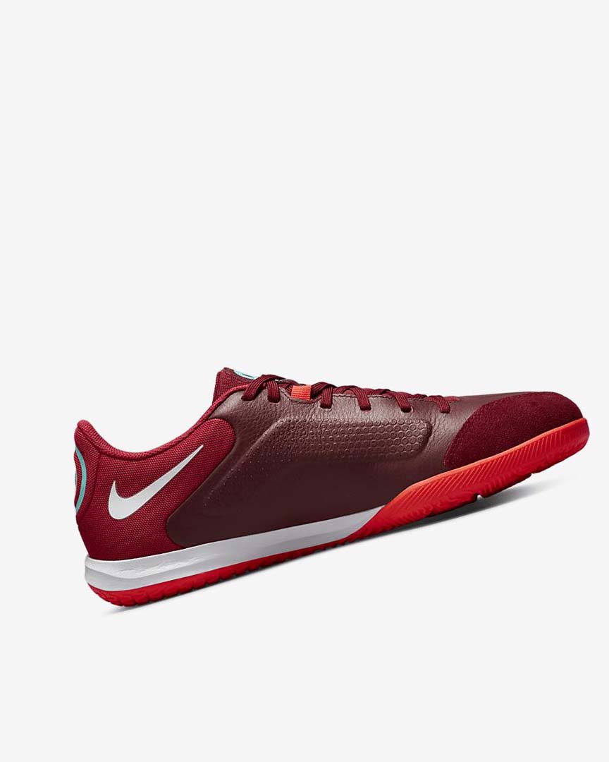 Nike Tiempo Legend 9 Academy IC Fotballsko Dame Rød Lyse Rød Hvite | NO3172