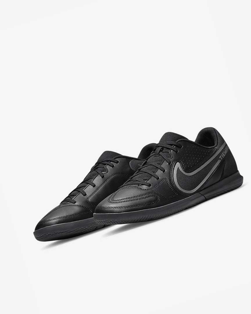 Nike Tiempo Legend 9 Club IC Fotballsko Herre Svarte Mørke Grå | NO4751