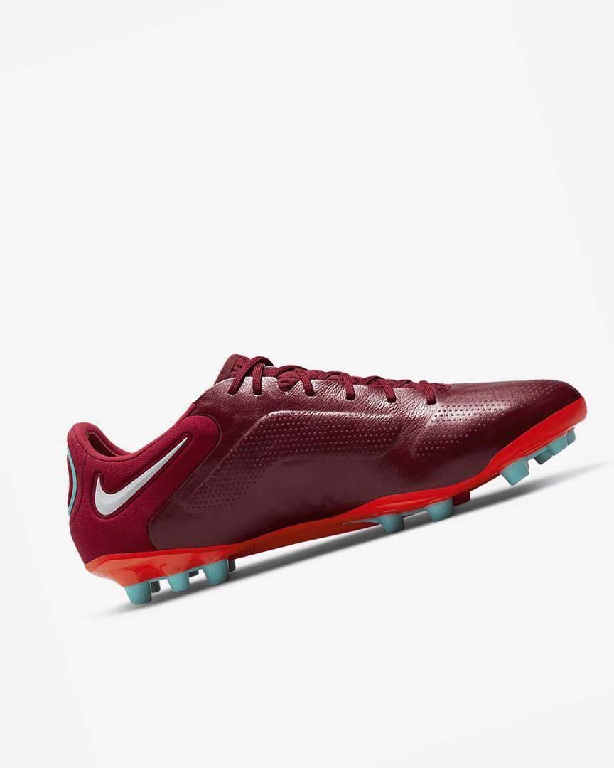 Nike Tiempo Legend 9 Elite AG-Pro Fotballsko Herre Rød Lyse Rød Hvite | NO4690