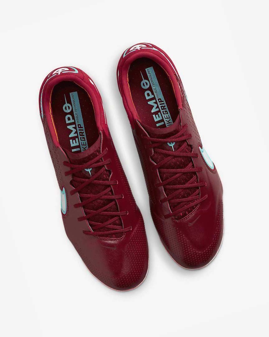 Nike Tiempo Legend 9 Elite AG-Pro Fotballsko Herre Rød Lyse Rød Hvite | NO4690