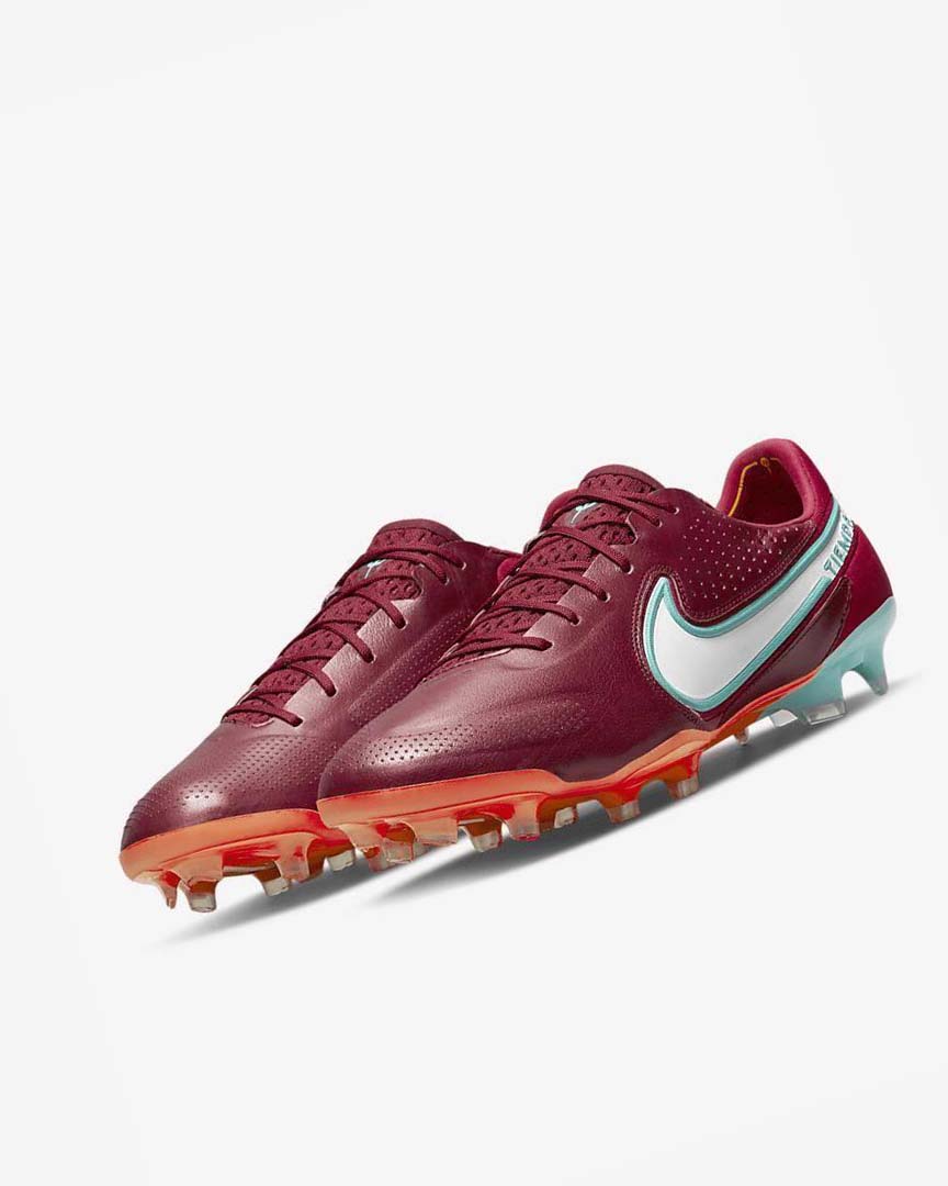 Nike Tiempo Legend 9 Elite FG Fotballsko Herre Rød Lyse Rød Hvite | NO2231