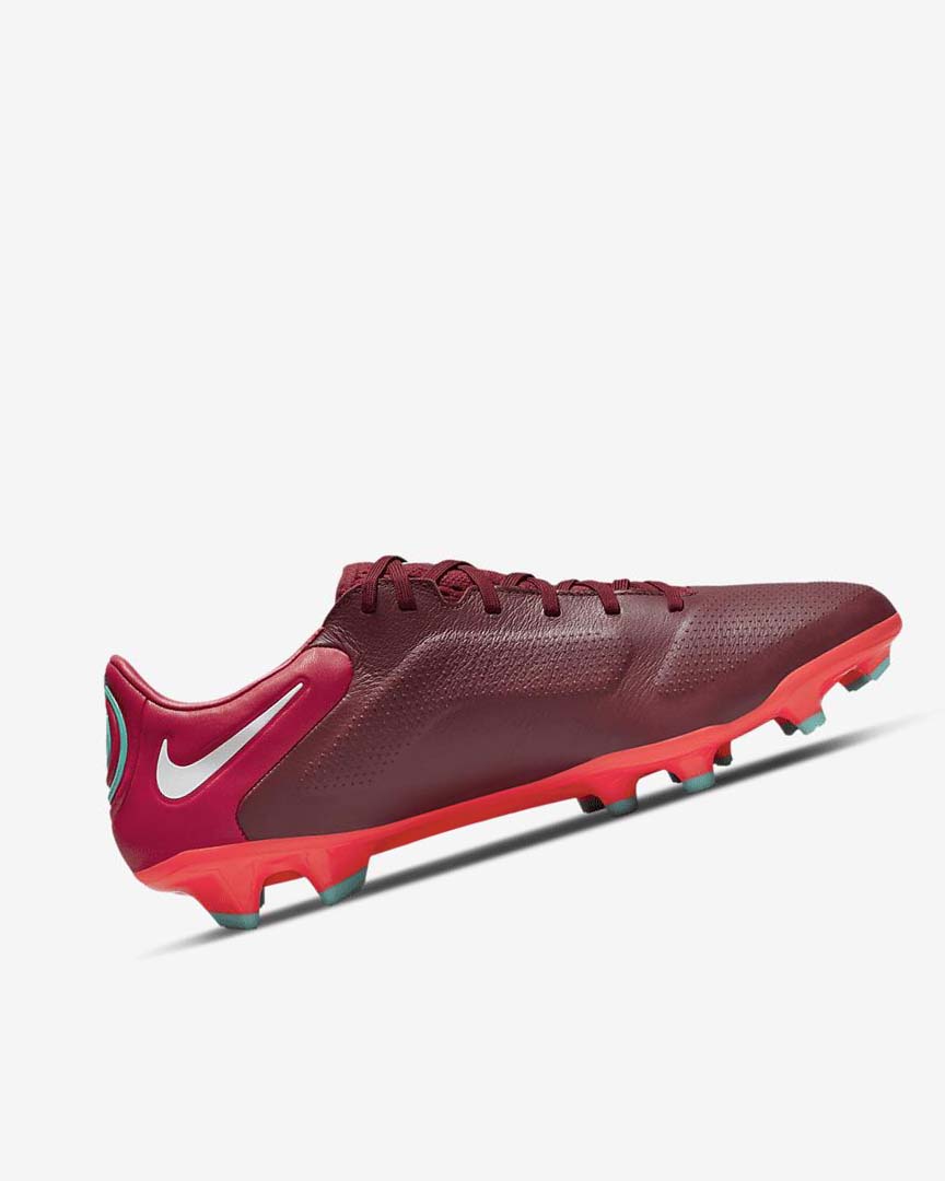 Nike Tiempo Legend 9 Pro FG Fotballsko Dame Rød Hvite | NO5387