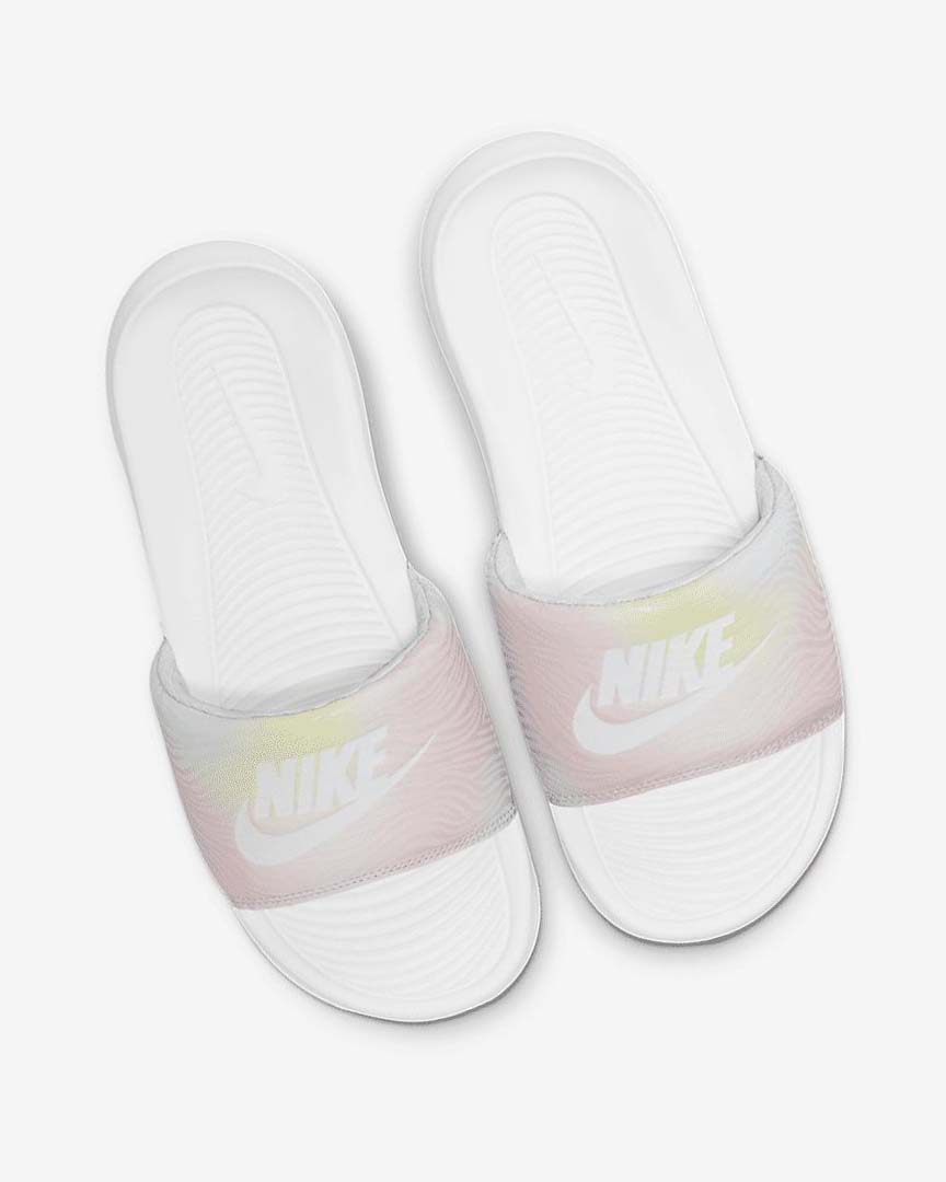 Nike Victori One Badesandaler Dame Lilla Hvite Hvite | NO3218