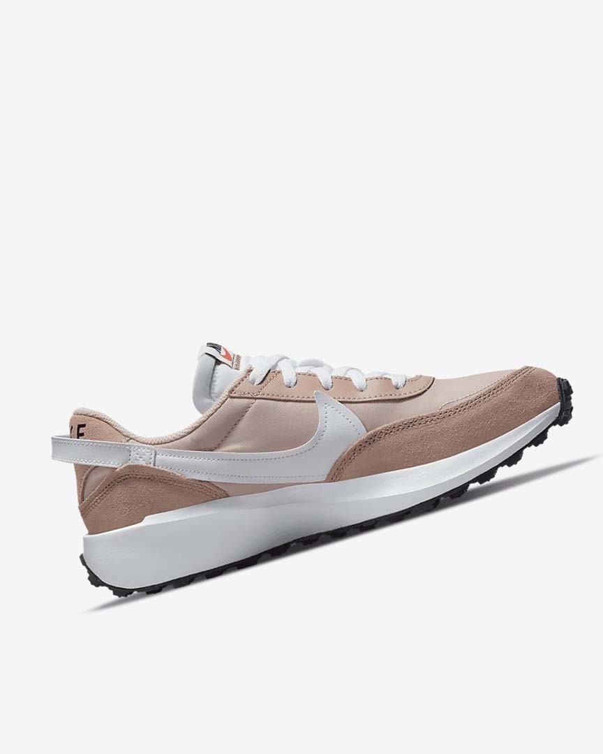 Nike Waffle Debut Joggesko Dame Rosa Rosa Khaki Rosa Hvite | NO2991