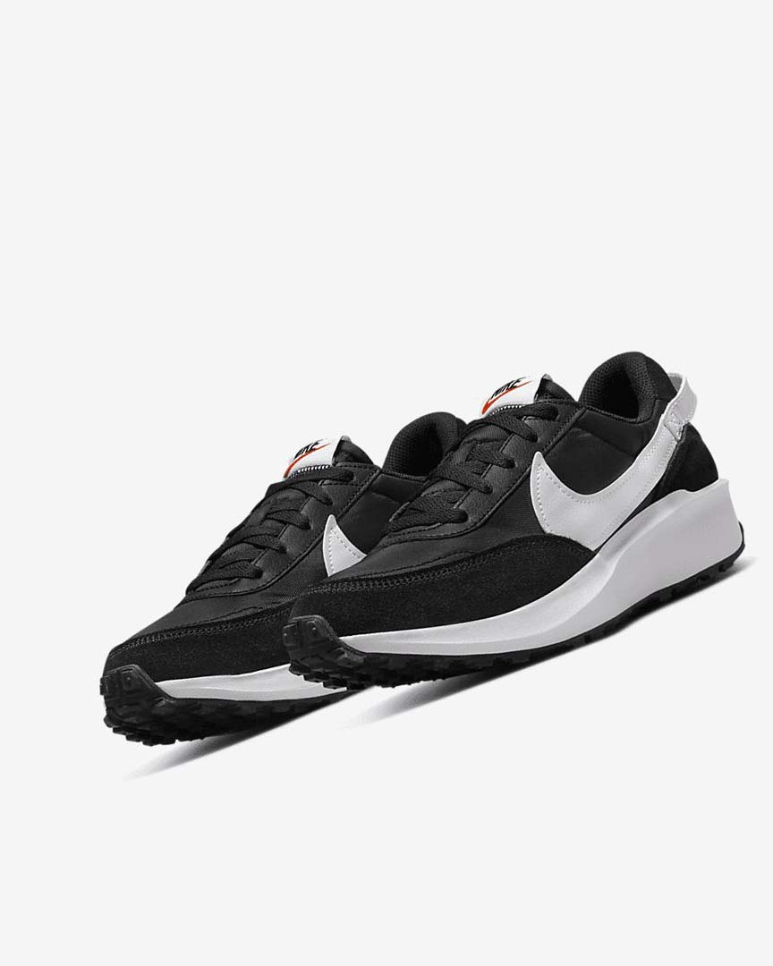 Nike Waffle Debut Joggesko Dame Svarte Oransje Hvite | NO5365