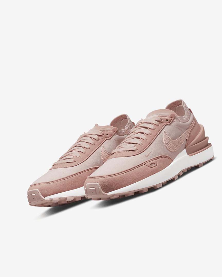 Nike Waffle One Joggesko Dame Rosa Rosa Hvite Rosa | NO5525