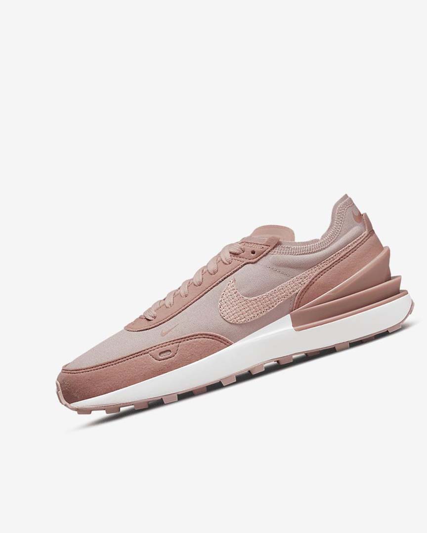 Nike Waffle One Joggesko Dame Rosa Rosa Hvite Rosa | NO5525