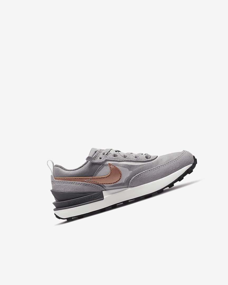 Nike Waffle One Joggesko Gutt Hvite Grå Metal Rød Brune | NO1202