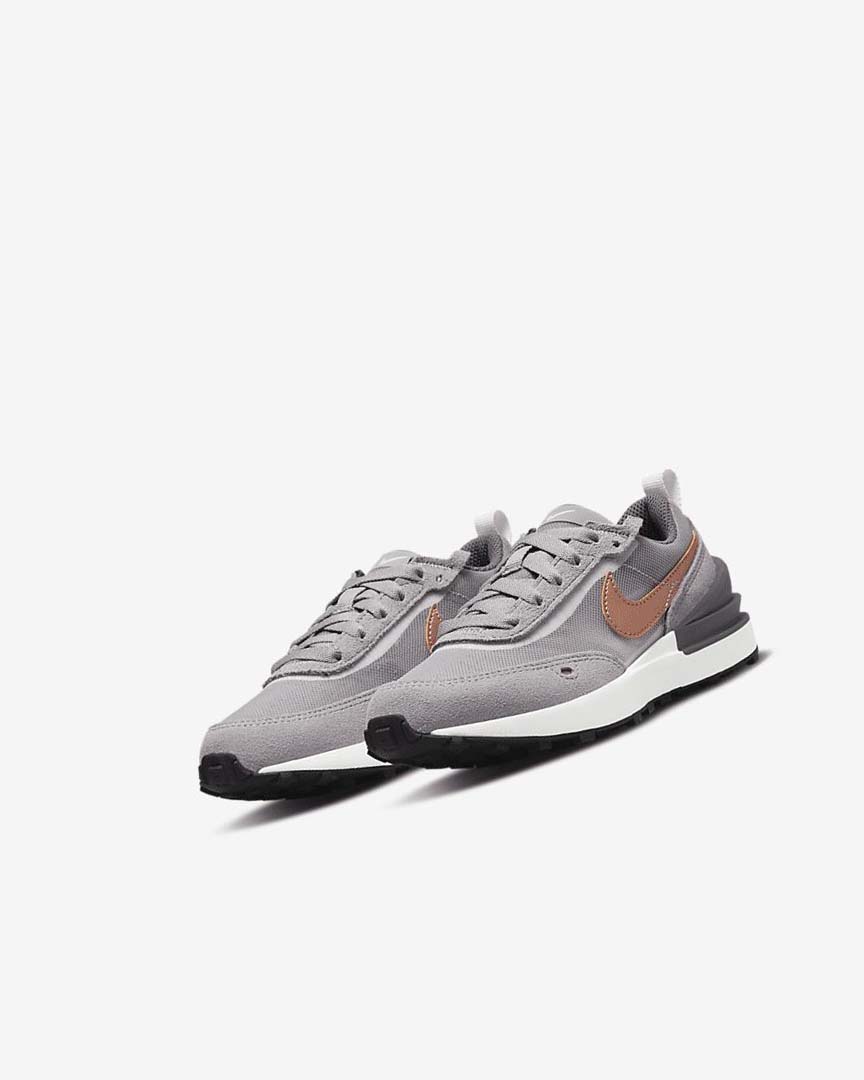 Nike Waffle One Joggesko Gutt Hvite Grå Metal Rød Brune | NO1202