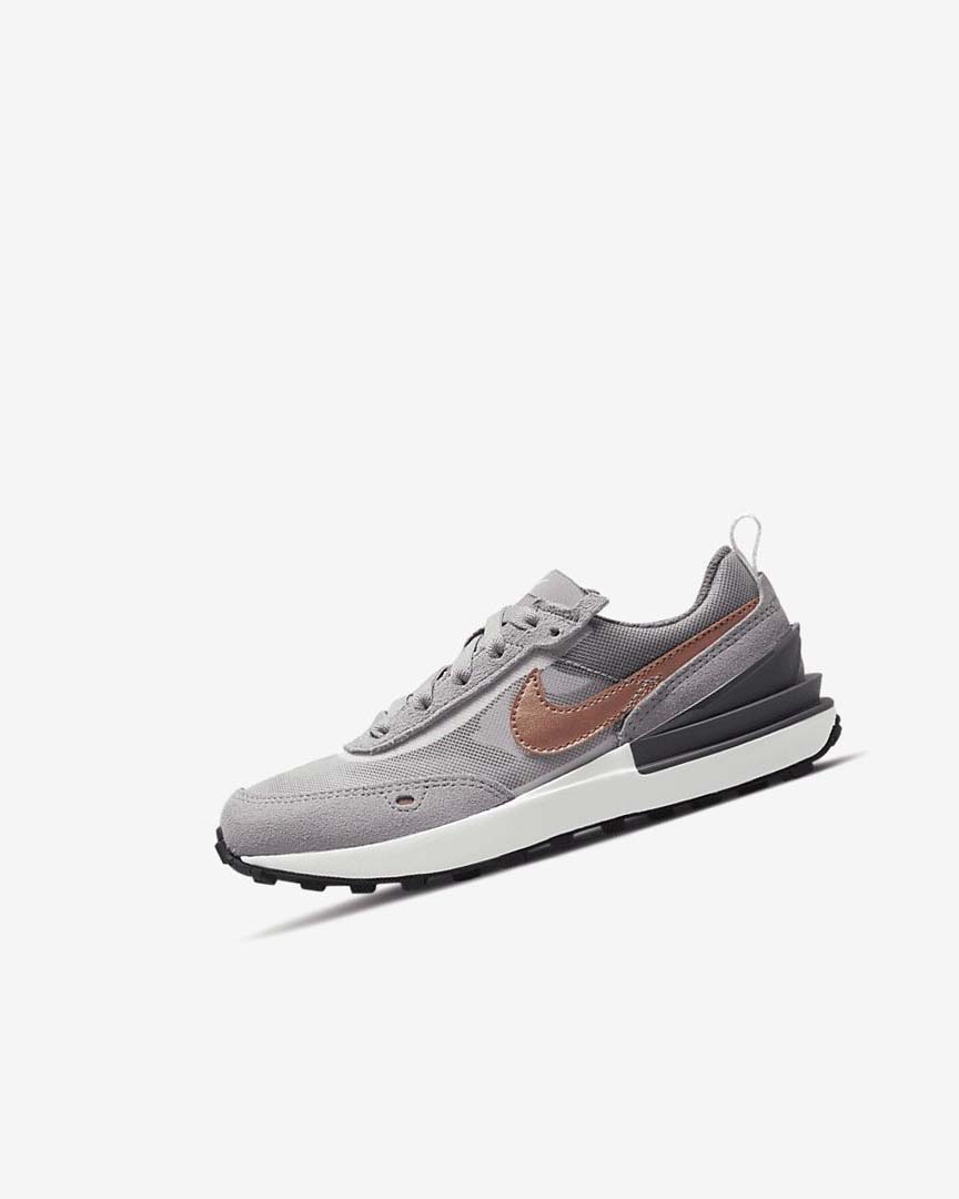 Nike Waffle One Joggesko Gutt Hvite Grå Metal Rød Brune | NO1202