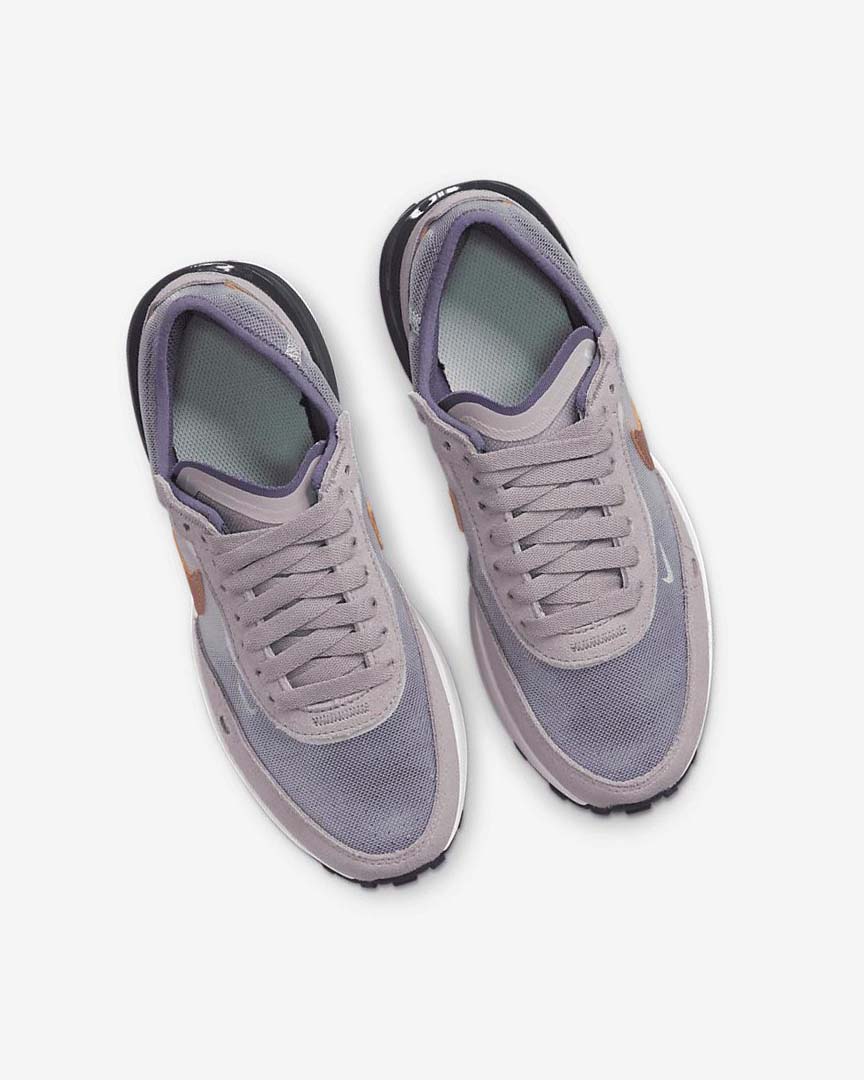 Nike Waffle One Joggesko Gutt Hvite Grå Metal Rød Brune | NO5249