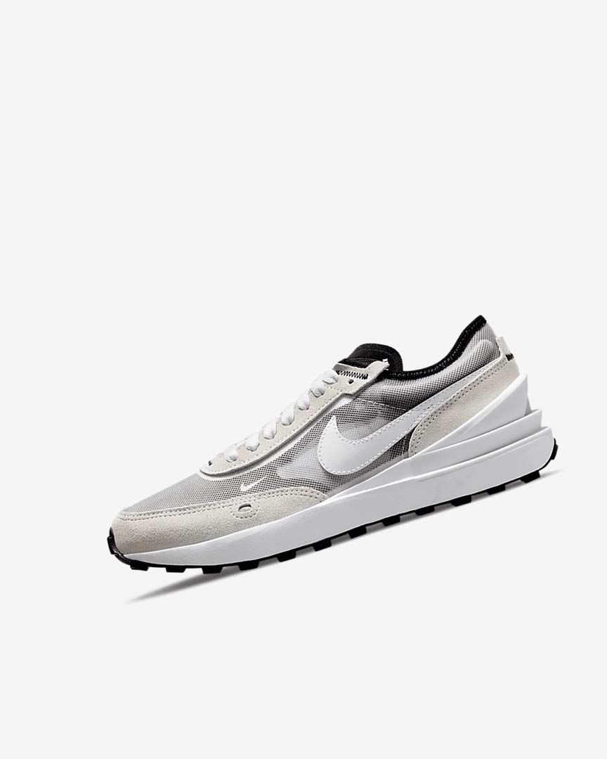 Nike Waffle One Joggesko Jente Hvite Svarte Oransje Hvite | NO2259