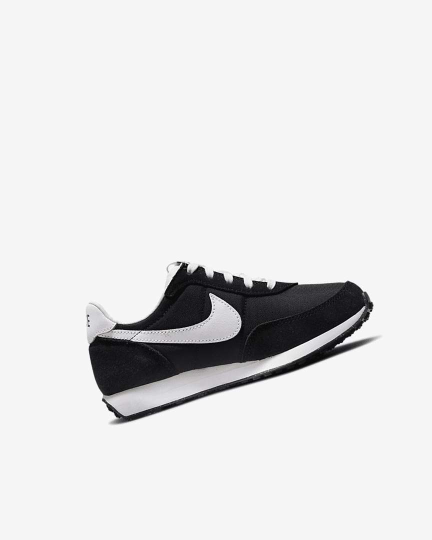 Nike Waffle Trainer 2 Fritidssko Gutt Svarte Oransje Hvite | NO5485