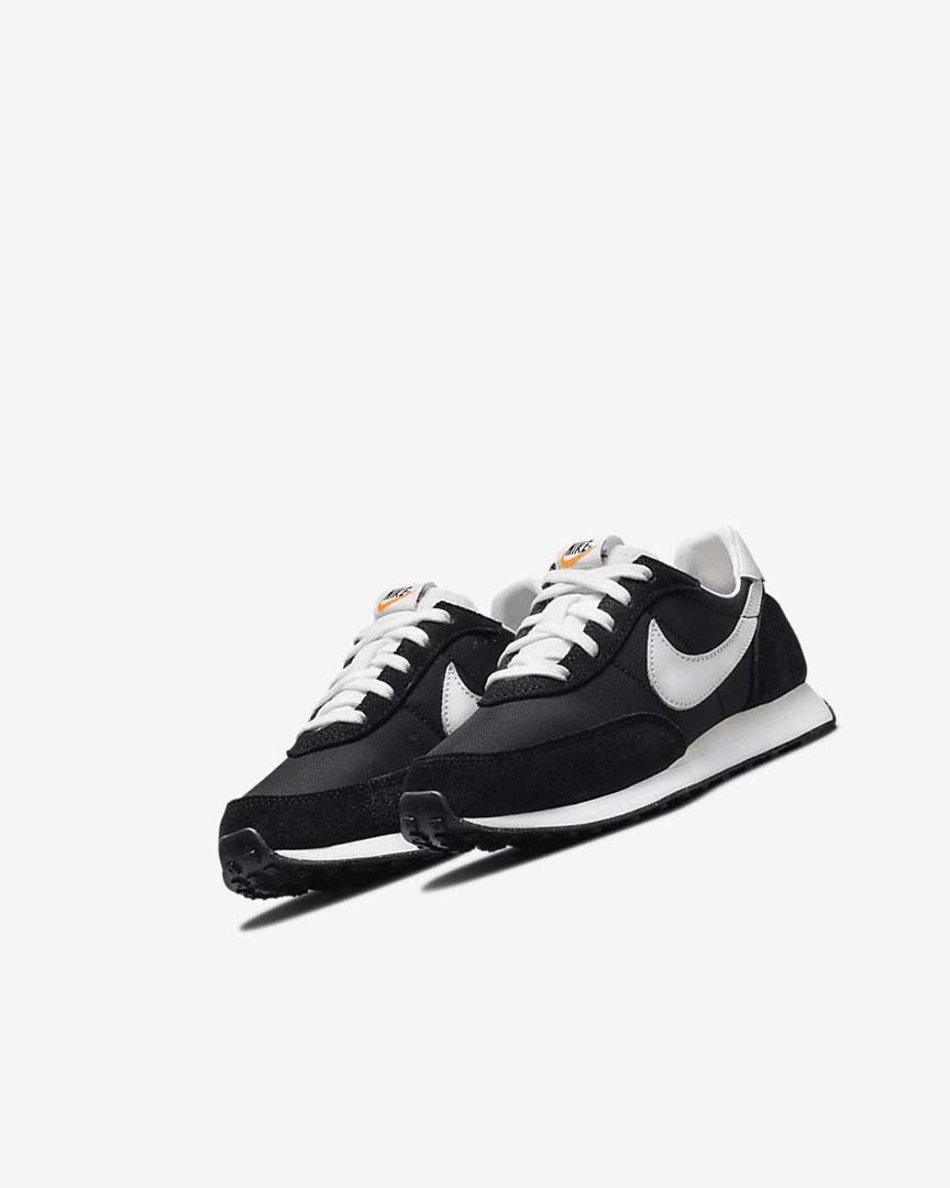 Nike Waffle Trainer 2 Fritidssko Gutt Svarte Oransje Hvite | NO5485