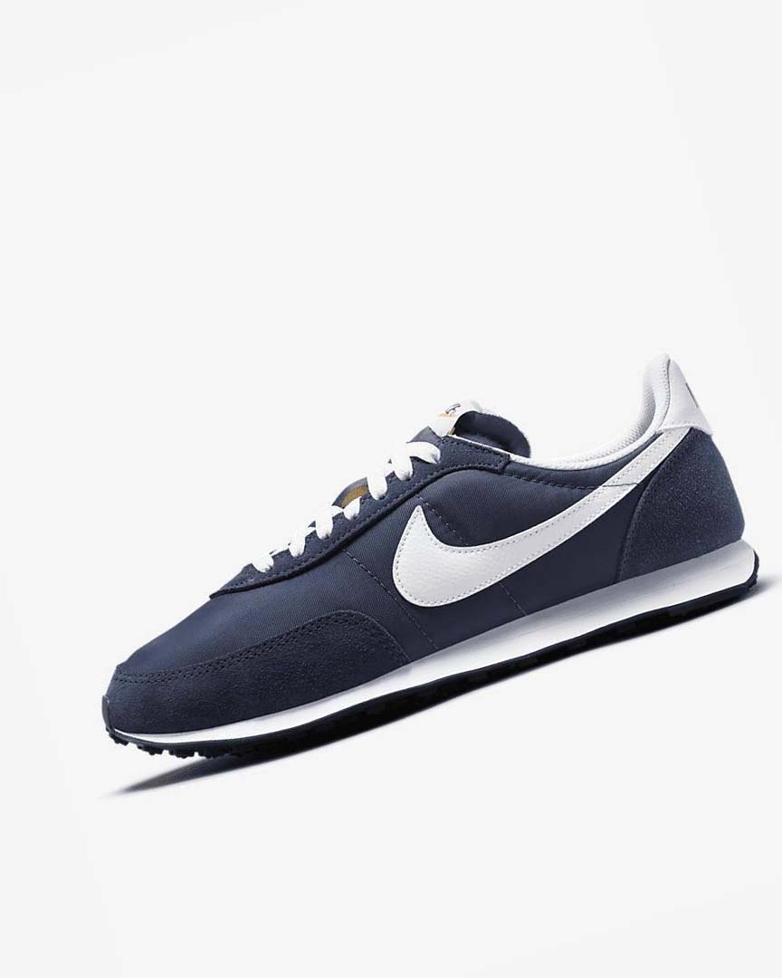 Nike Waffle Trainer 2 Fritidssko Herre Blå Marineblå Hvite | NO4791