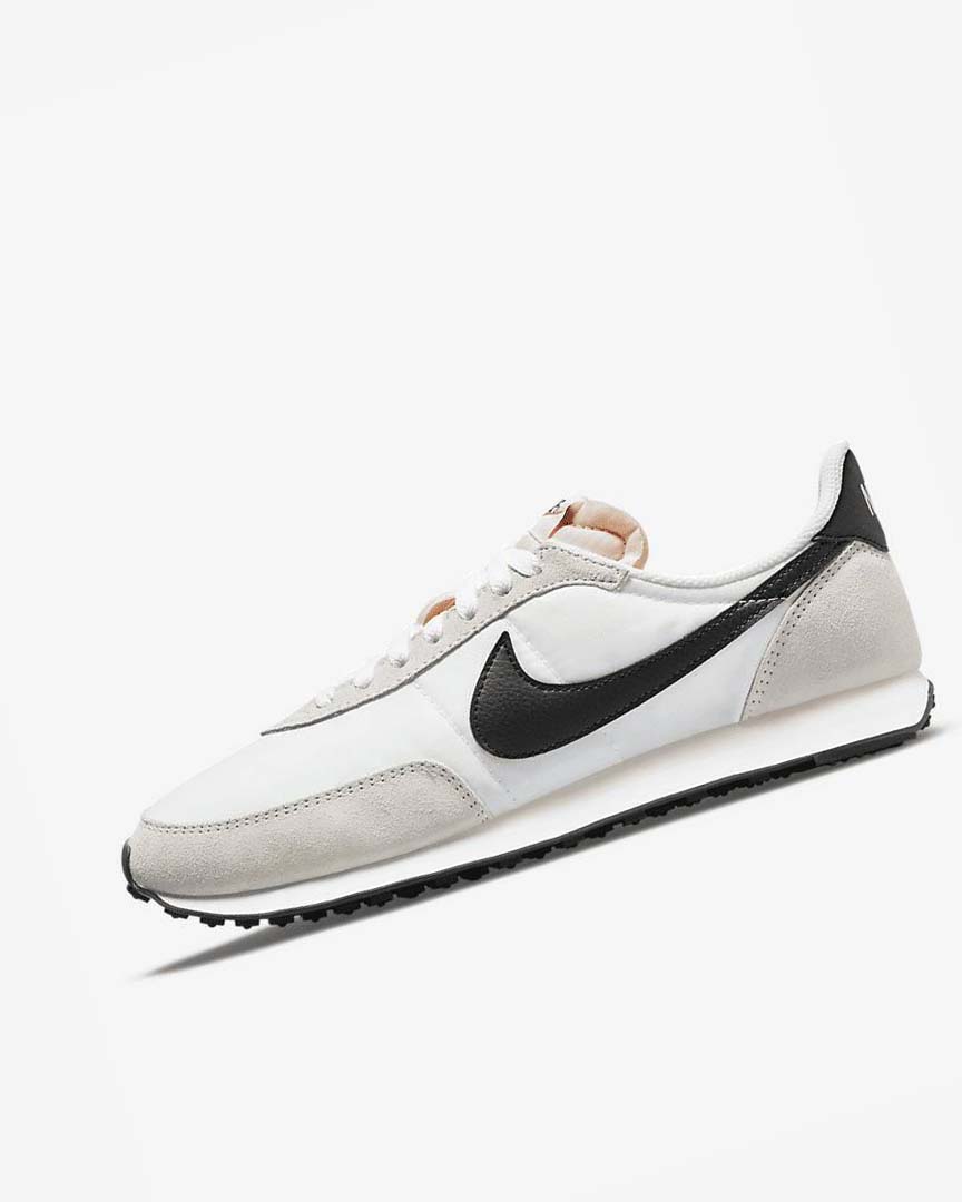 Nike Waffle Trainer 2 Fritidssko Herre Beige Hvite Svarte | NO5230