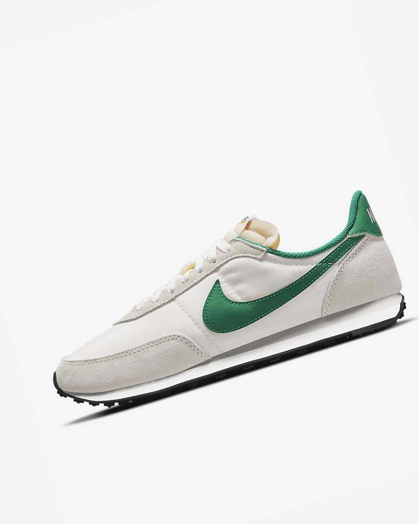 Nike Waffle Trainer 2 Fritidssko Herre Hvite Grønn | NO3252