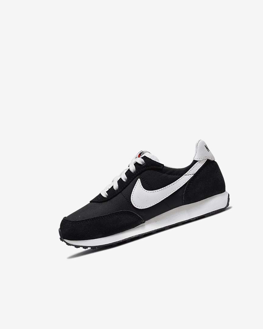 Nike Waffle Trainer 2 Fritidssko Jente Svarte Oransje Hvite | NO5532