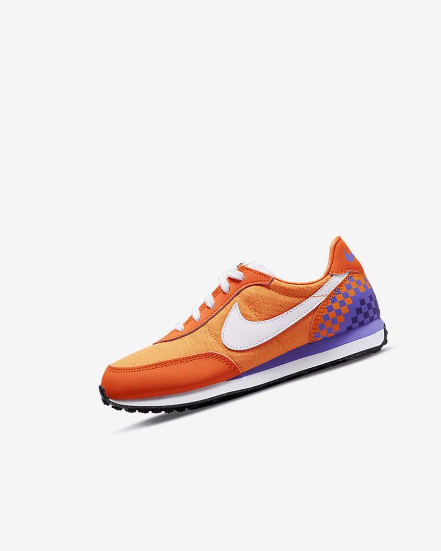 Nike Waffle Trainer 2 SE Fritidssko Gutt Lilla Lilla Hvite | NO4510