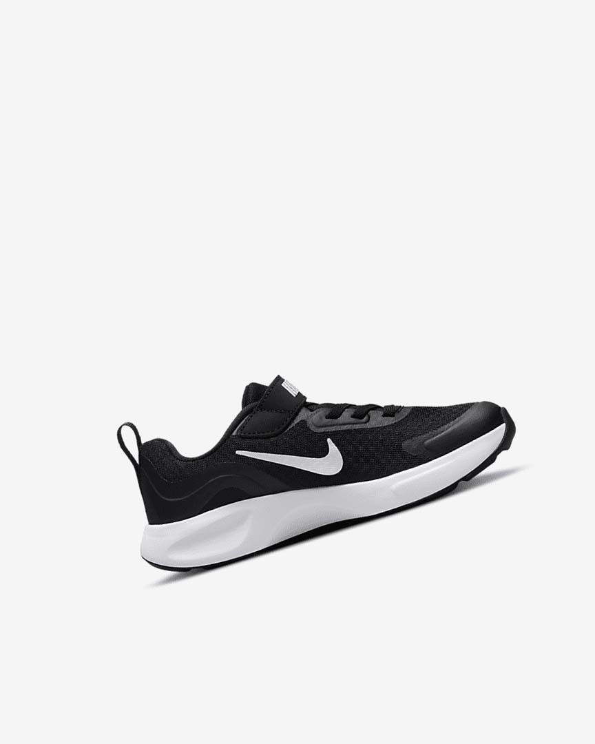 Nike Wearallday Joggesko Jente Svarte Hvite | NO2441