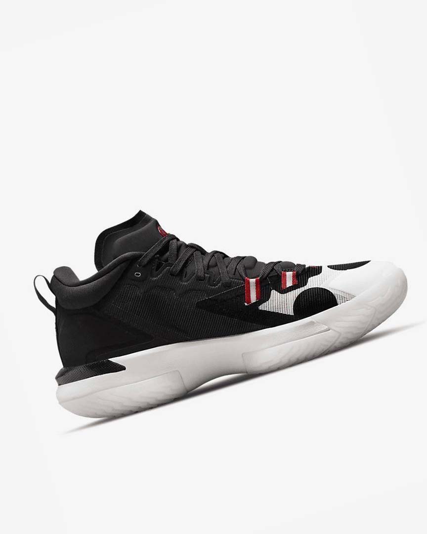 Nike Zion 1 SP Basketsko Herre Hvite Svarte Rød | NO2264