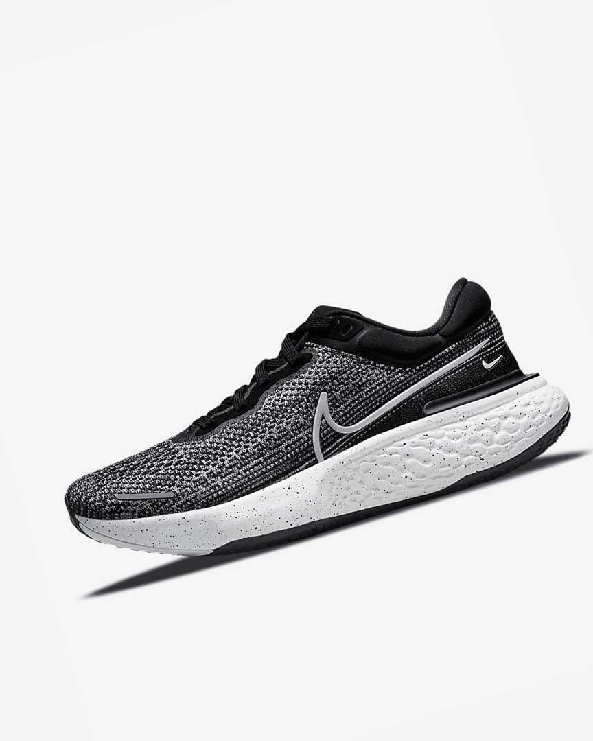 Nike ZoomX Invincible Run Flyknit Løpesko Vei Herre Svarte Hvite | NO2745