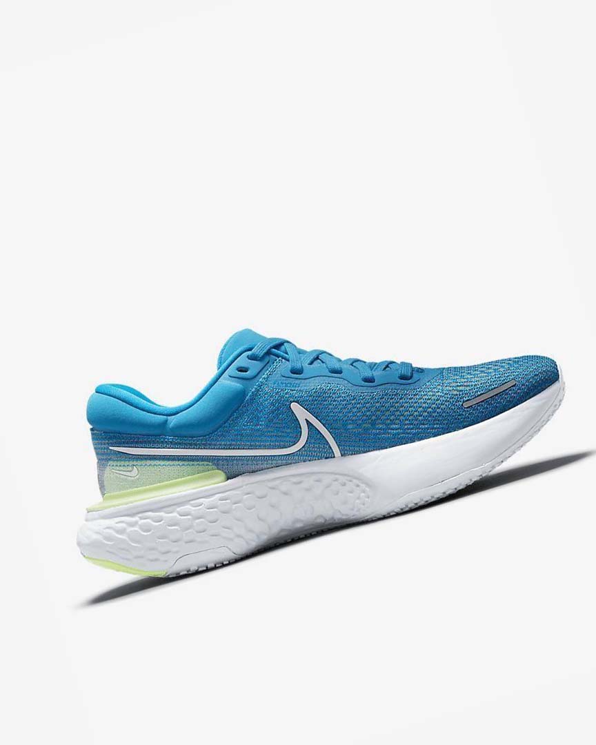 Nike ZoomX Invincible Run Flyknit Løpesko Vei Herre Blå Hvite | NO3152