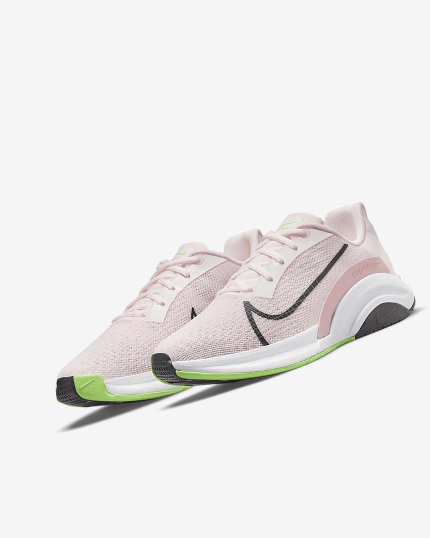 Nike ZoomX SuperRep Surge Løpesko Vei Dame Lyse Rosa Rosa Grønn Svarte | NO2654