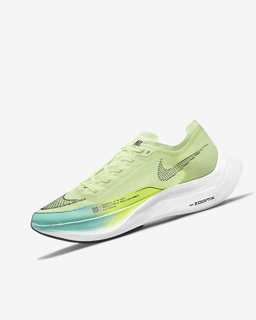 Nike ZoomX Vaporfly Next% 2 Løpesko Vei Dame Turkis Svarte | NO3212