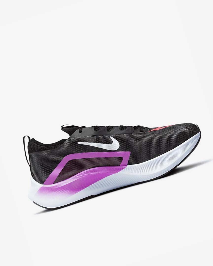 Nike Zoom Fly 4 Løpesko Vei Herre Svarte Lilla Hvite | NO2848