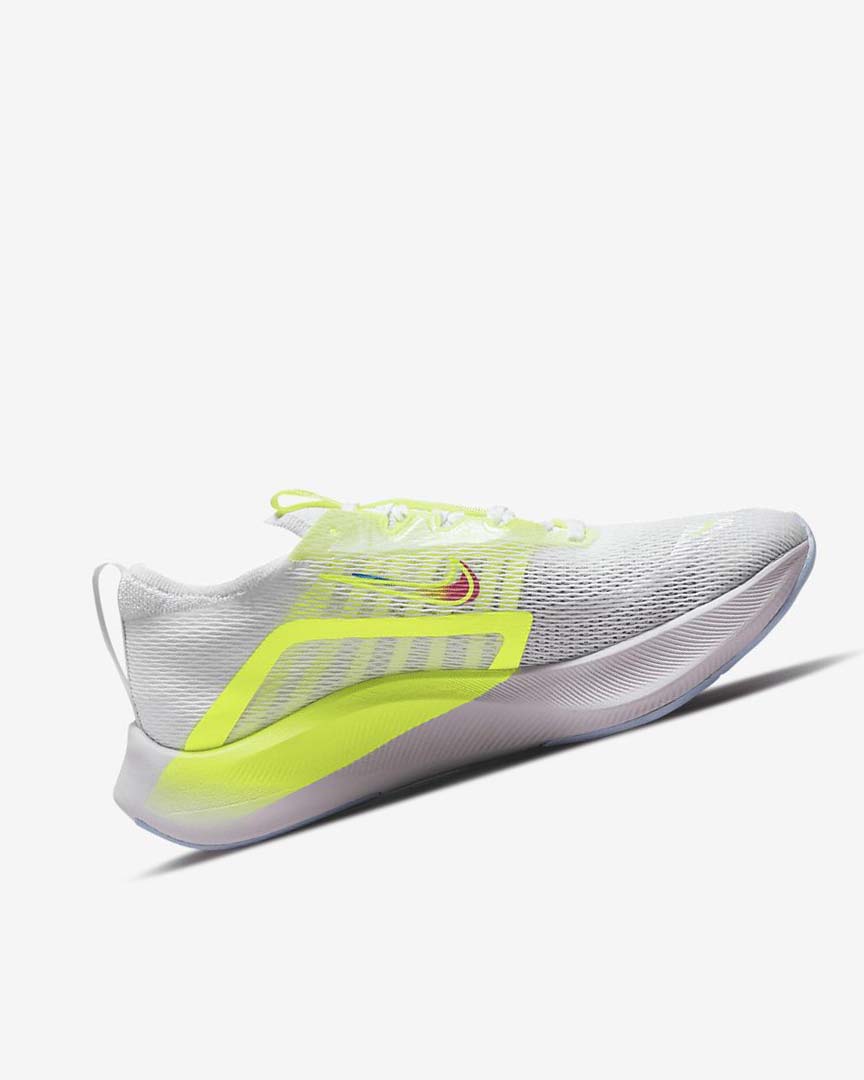 Nike Zoom Fly 4 Premium Løpesko Vei Dame Hvite Grønn Platina | NO2621